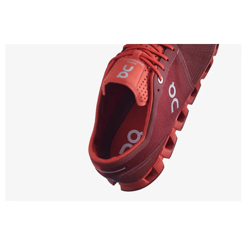 On Cloud X Mens Road Running Shoe - Sienna Rust - 10.5-3